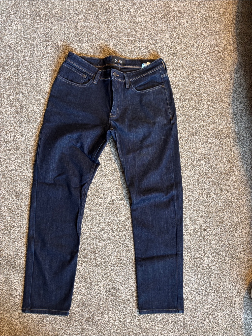 DLB Slim Straight Men’s Jeans in Dark Indigo